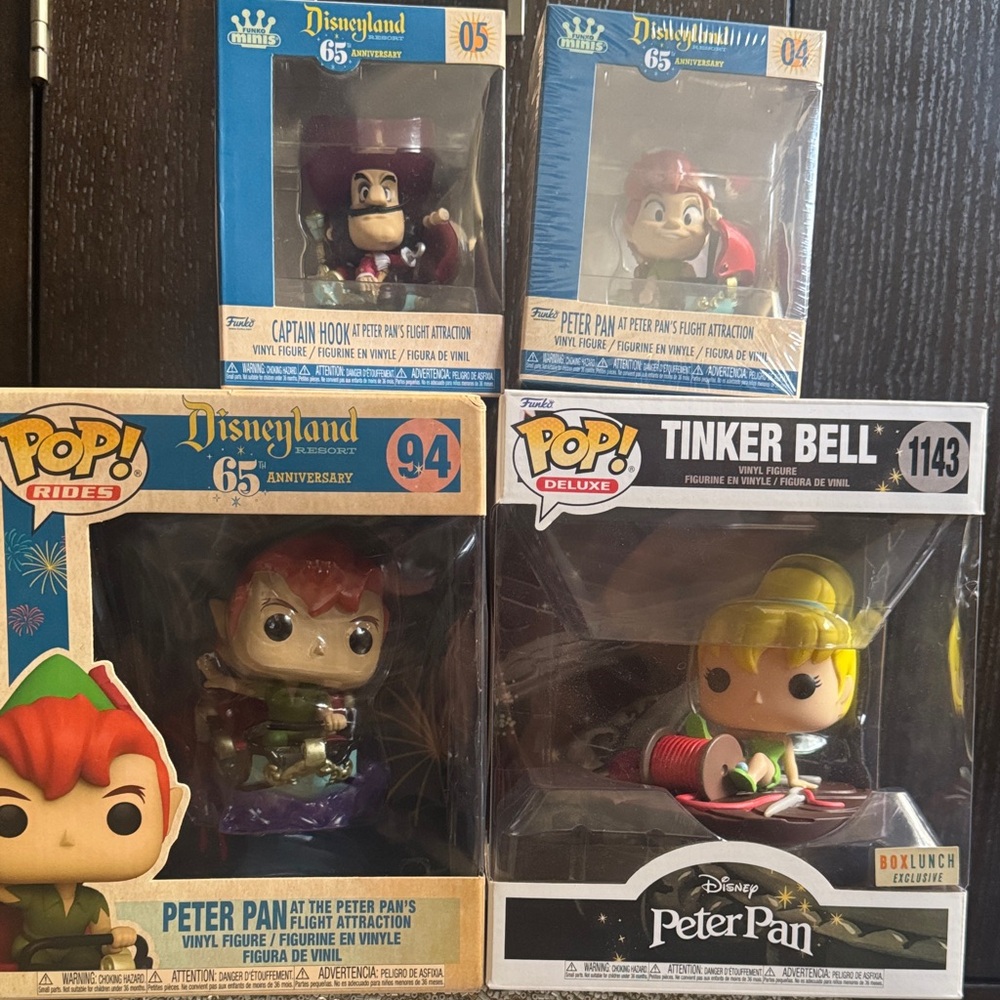 Funko Pop Disney Peter Pan Set